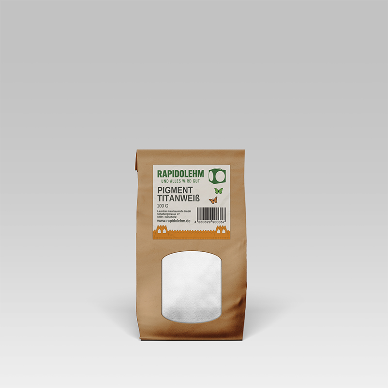 Rapidolehm Pigment Titanweiß 100 g