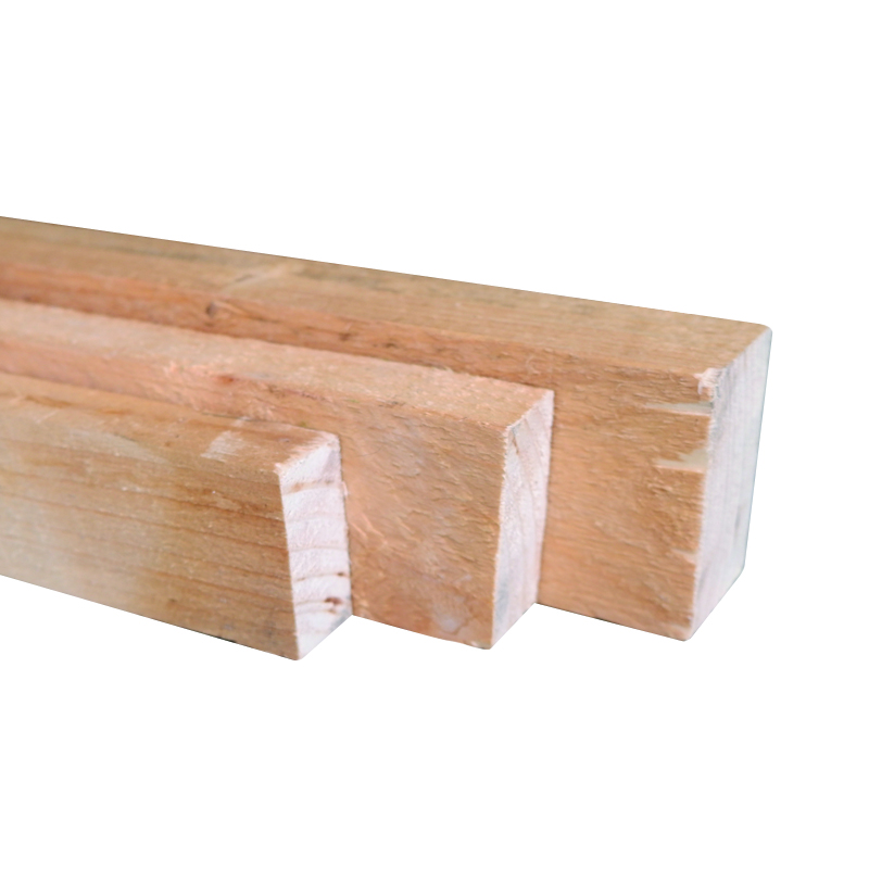Holzständerwerk für Lehmtrockenbau 8 x 8 cm, 5m, unbehandelt, sägerau