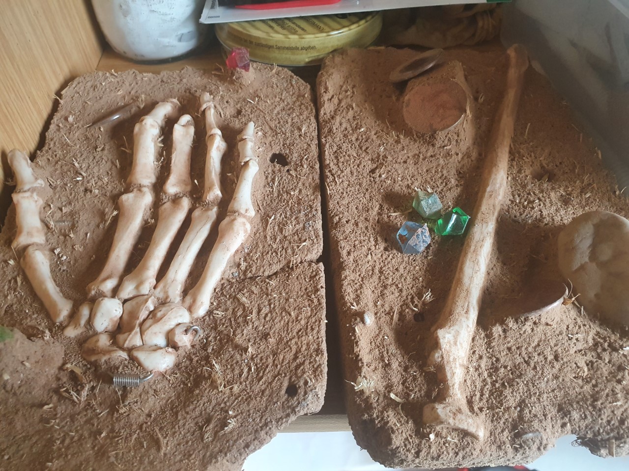 Schatzsuche im Lehm