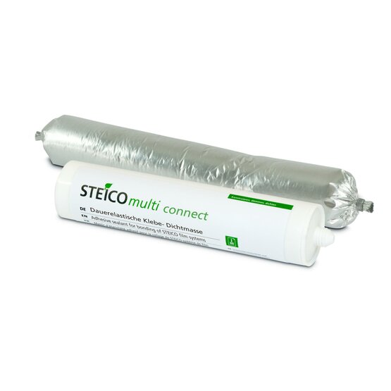 Steico Multi Connect Kartusche 310ml
Reichweite ca. 6 - 8 m, zum verkleben der Dampfbremse an andere Bauteile